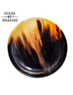 Prato medieval feito de chifre de chifre (15 cm.)