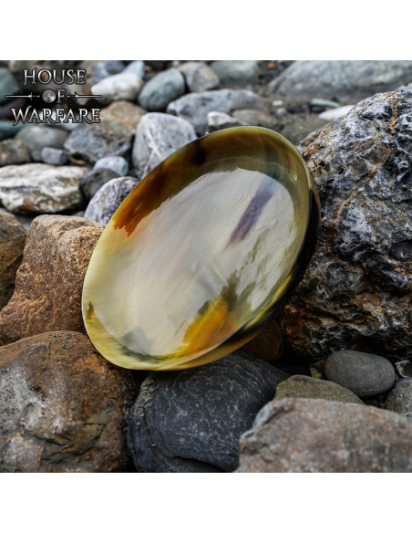 Prato medieval feito de chifre de...