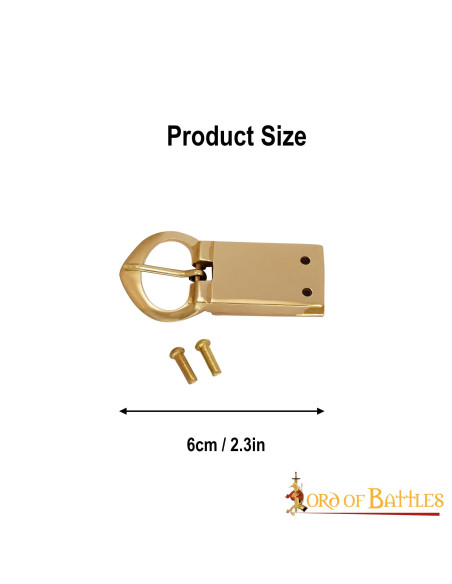 Fivela medieval para cintos de época...