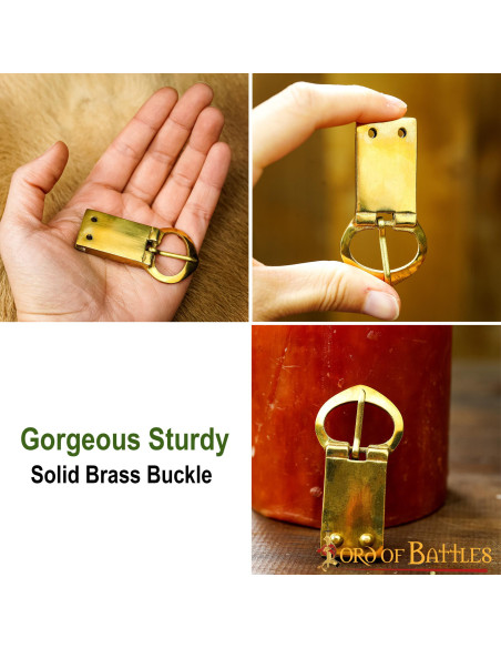 Fivela medieval para cintos de época...