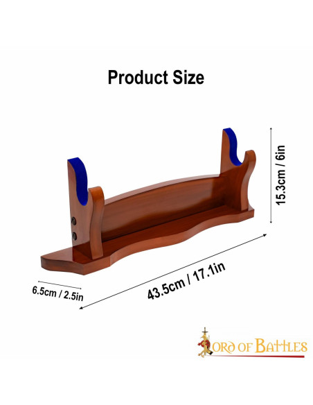 Suporte de madeira para katana,...
