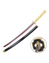 Yoriichi Tsugikuni Kimetsu No Yaiba katana de bambu (103 cm.)