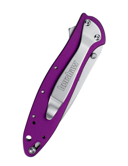 Canivete Kershaw Leek, Roxo