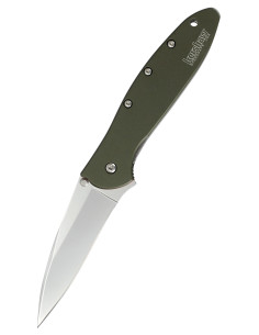 Canivete Kershaw Leek, Verde Oliva