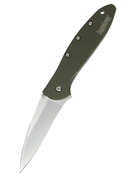 Canivete Kershaw Leek, Verde Oliva