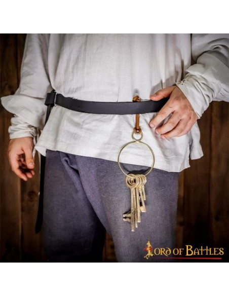 Conjunto de 5 chaves com chaveiro de...