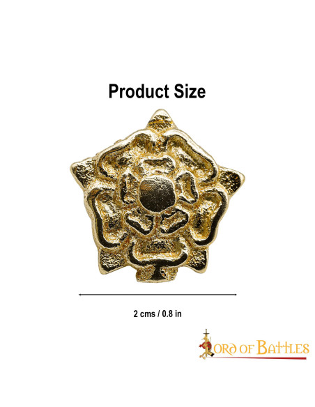 Conjunto de 5 rosas tudor medievais...