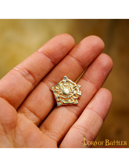 Conjunto de 5 rosas tudor medievais...