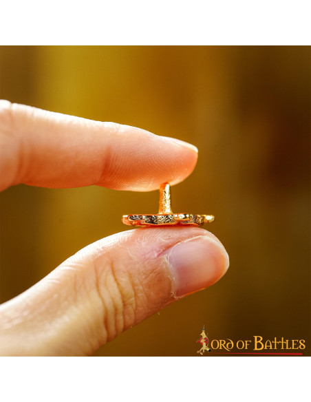 Conjunto de 5 rosas tudor medievais...