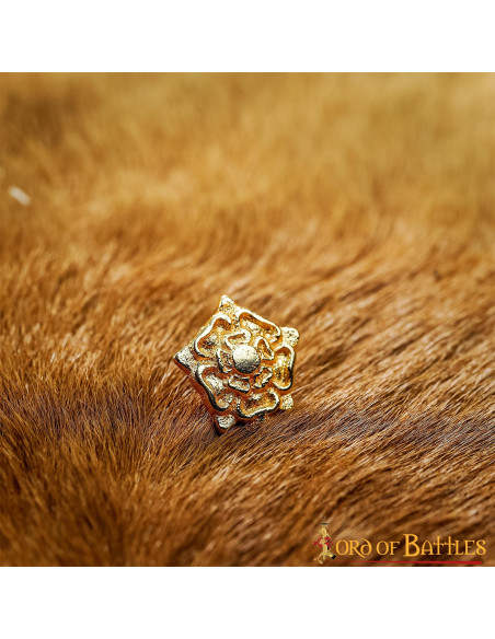 Conjunto de 5 rosas tudor medievais...