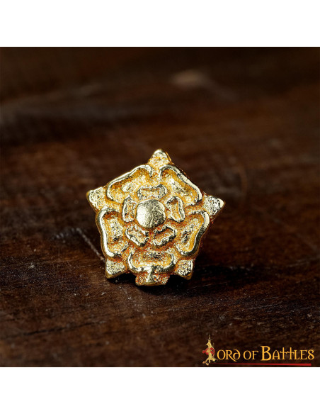 Conjunto de 5 rosas tudor medievais...