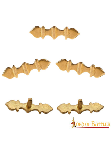 Conjunto de 5 enfeites de latão para...