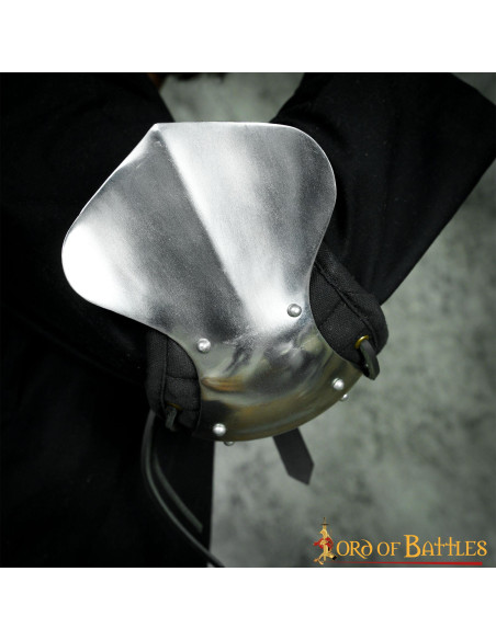 Cotoveleiras de aço acolchoadas para...