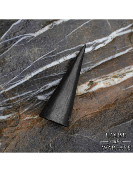 Contera para pilum romano forjada à mão