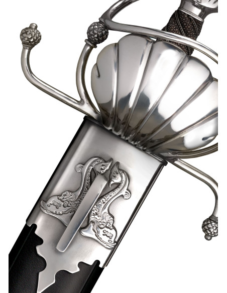 Sabre de pirata funcional, século XVII