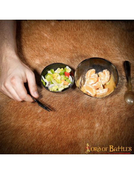 Defina 2 tigelas medievais Viking...