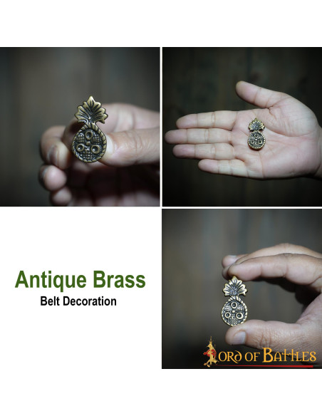 Conjunto de 5 enfeites de abacaxi em...