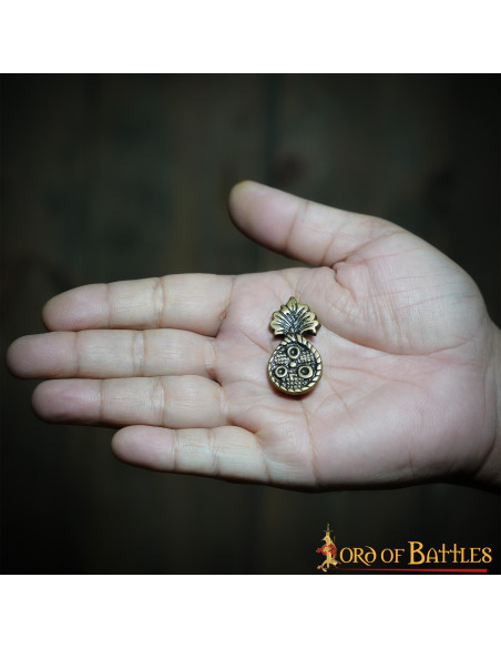 Conjunto de 5 enfeites de abacaxi em...