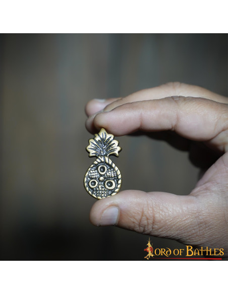 Conjunto de 5 enfeites de abacaxi em...