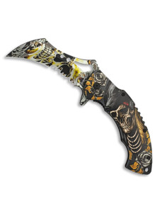 Faca modelo caveira FOS impressão 3D (20 cm.)