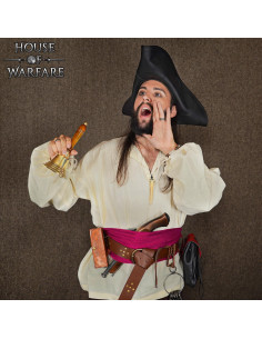 Sino de choro em latão e madeira 2