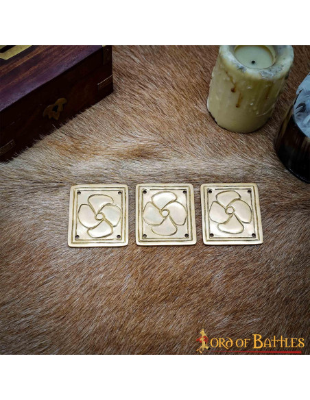 Conjunto de 3 enfeites florais...