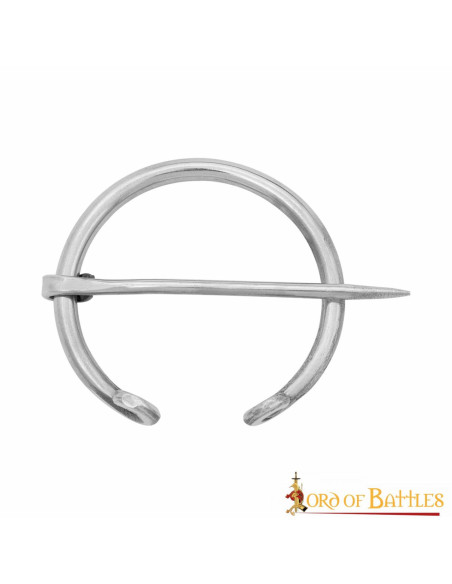 Fíbula Viking niquelada para roupas