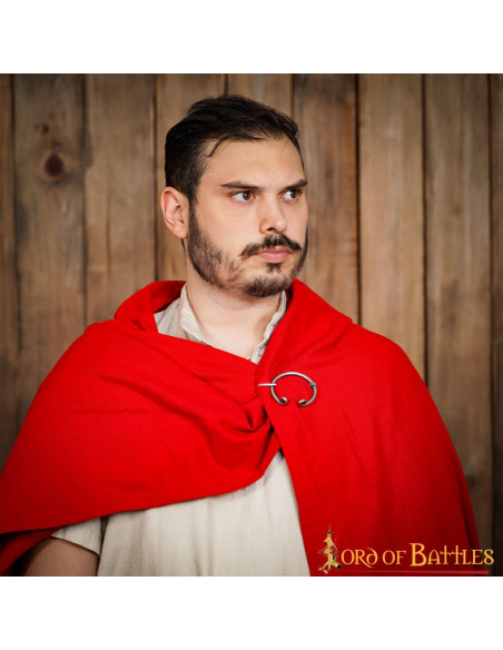 Fíbula Viking niquelada para roupas