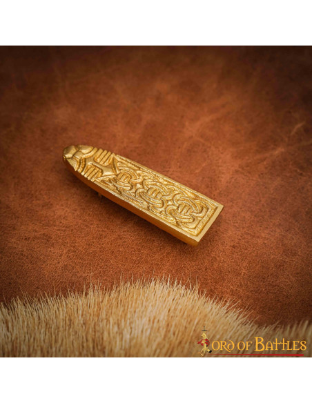 Ponta de cinto medieval estreita...