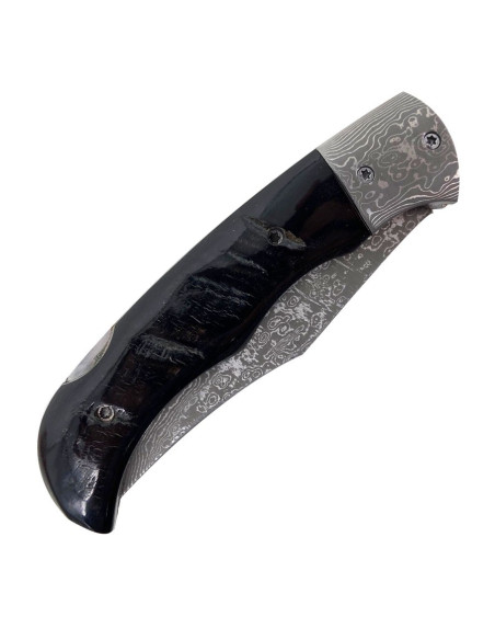 Faca de aço Damasco da marca Albainox...