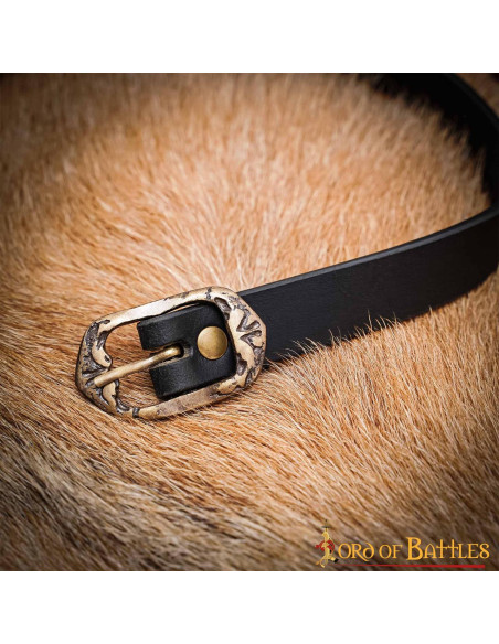 Ombreira com nós celtas e alça - marrom