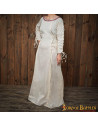 Vestido princesa medieval aventureiro em algodão
