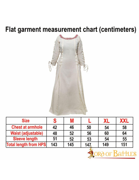 Vestido princesa medieval aventureiro...