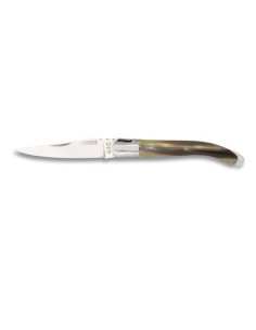 Faca de chifre de touro tipo Albainox Laguiole (14,2 cm.)