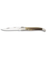 Faca de chifre de touro tipo Albainox Laguiole (21,4 cm.)