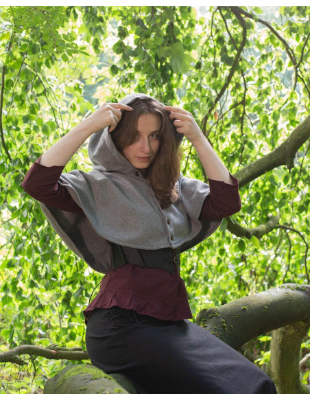 Protetor de ombro medieval Notker com...