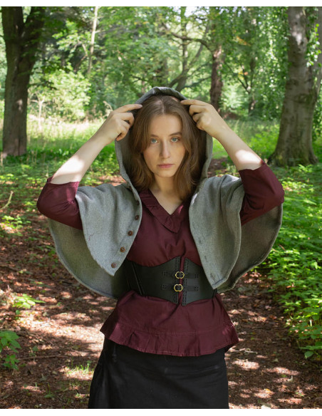 Protetor de ombro medieval Notker com...