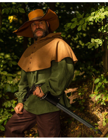 Protetor de ombro medieval Notker com...