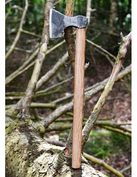 Machado Viking forjado à mão, tipo D