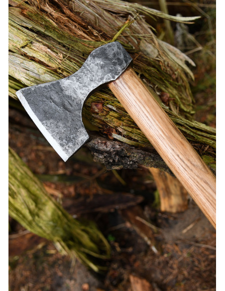 Machado Viking forjado à mão, tipo D