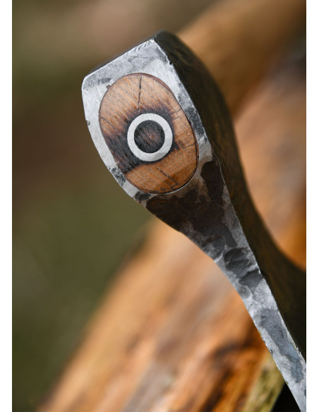 Machado Viking forjado à mão, tipo D