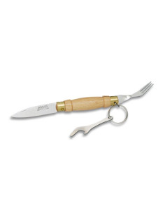 Canivete MAM com garfo e abridor no cabo (13,7 cm.)