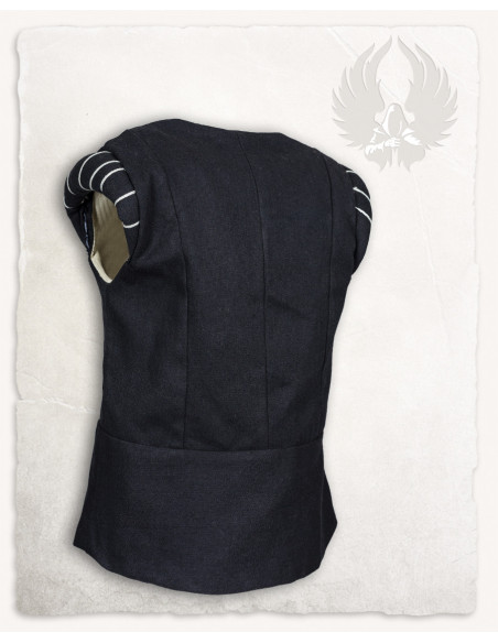 Colete gibão medieval Geoffrey em...