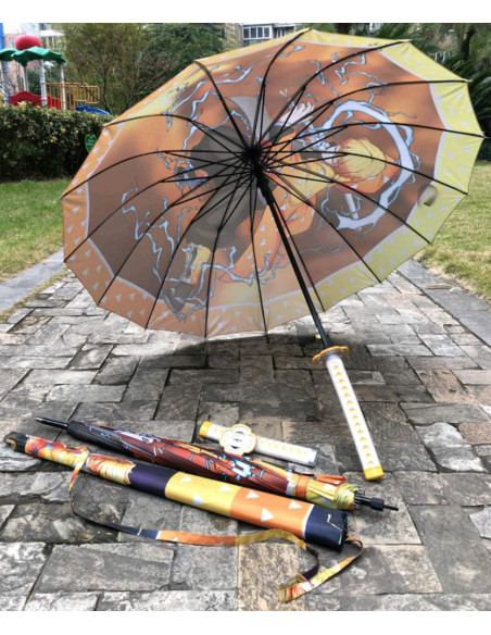 Guarda-chuva Agatsuma Zenitsu katana...