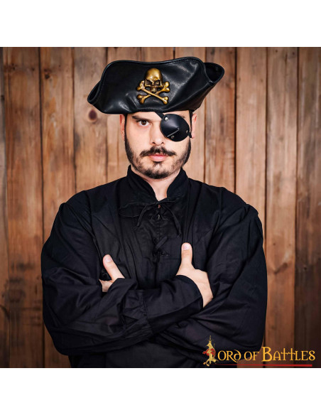 Camisa pirata clássica ou...