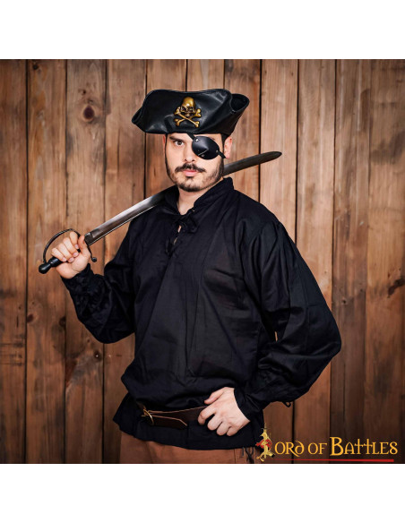 Camisa pirata clássica ou...