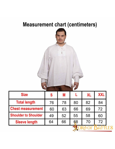 Camisa pirata clássica ou...