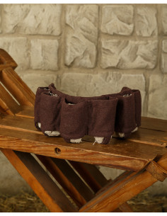 Cinturão Medieval dos Curandeiros de Salerno - Marrom 2