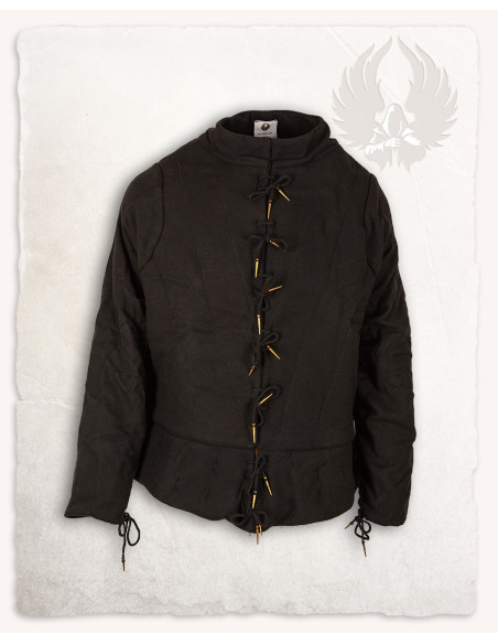 Gibão medieval Tudor - Preto