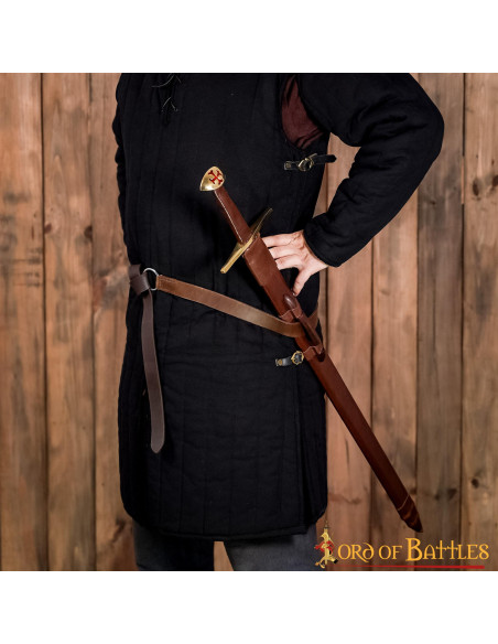 Espada funcional Templária de uma mão...